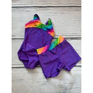 Girls’ leotards set